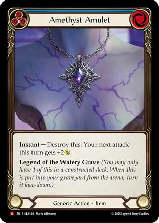 Amethyst Amulet (SEA189) - High Seas