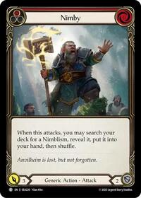 Nimby (Red) Rainbow Foil