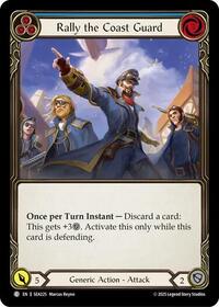 Rally the Coast Guard (Blue) Rainbow Foil