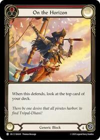 On the Horizon (Red) Rainbow Foil