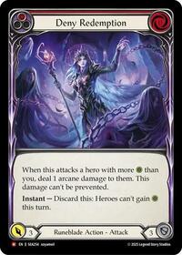 Deny Redemption Rainbow Foil