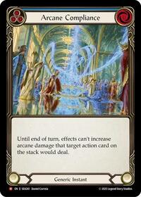 Arcane Compliance Rainbow Foil
