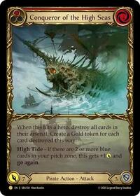 Conqueror of the High Seas (Treasure) Cold Foil