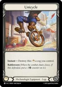 Unicycle (Treasure) Cold Foil