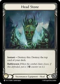 Head Stone (Treasure) Cold Foil