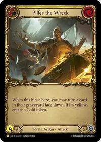 Pilfer the Wreck (Yellow) (Treasure) Cold Foil