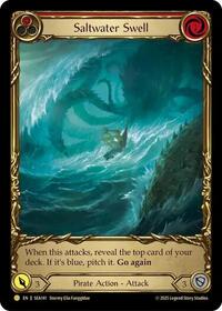 Saltwater Swell (Red) (Treasure) Cold Foil