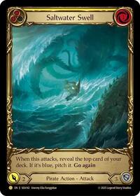 Saltwater Swell (Yellow) (Treasure) Cold Foil