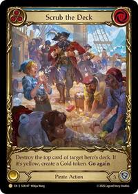 Scrub the Deck (Treasure) Cold Foil