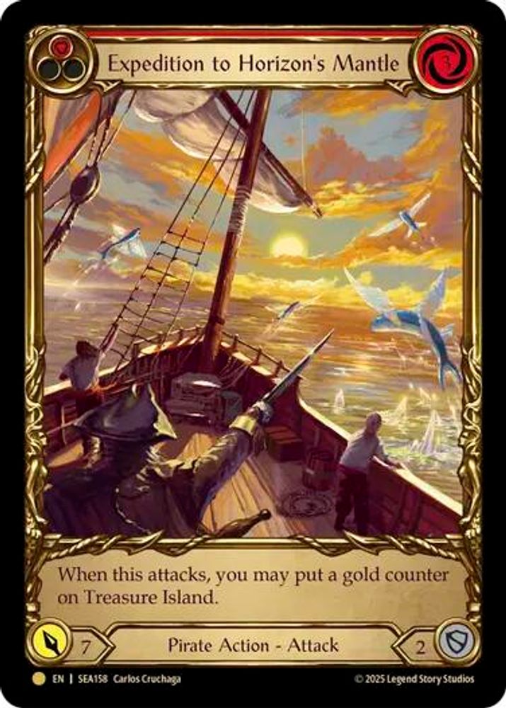 Expedition to Horizon's Mantle (Treasure) (SEA158)  Cold Foil