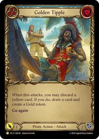 Golden Tipple (Blue) (Treasure) Cold Foil