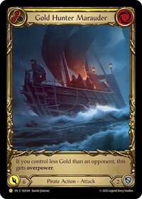 Gold Hunter Marauder (Treasure) Cold Foil