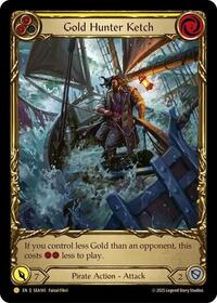 Gold Hunter Ketch (Treasure) Cold Foil