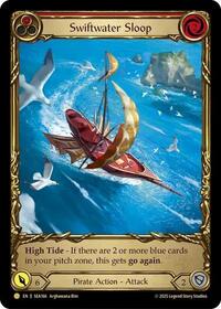 Swiftwater Sloop (Red) (Treasure) Cold Foil