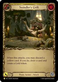 Swindler's Grift (Yellow) (Treasure) Cold Foil
