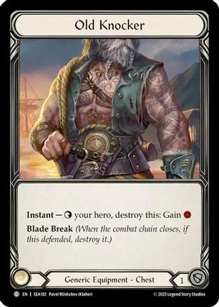 Old Knocker (Treasure) (SEA182) - High Seas Cold Foil