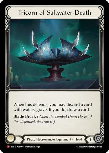 Tricorn of Saltwater Death Rainbow Foil Armory Deck