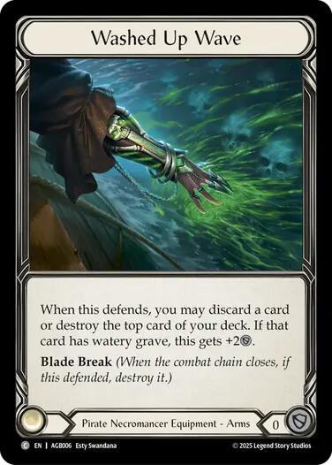 Washed Up Wave Rainbow Foil Armory Deck