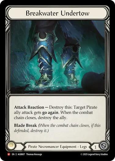 Breakwater Undertow Rainbow Foil Armory Deck