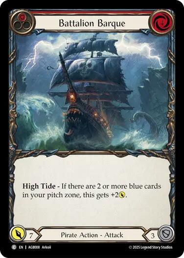 Battalion Barque (Red) Armory Deck