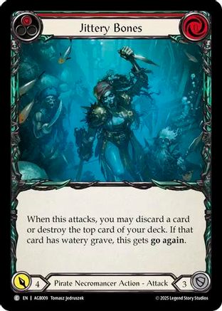 Jittery Bones (Red) (AGB009) - Armory Deck: Gravy Bones