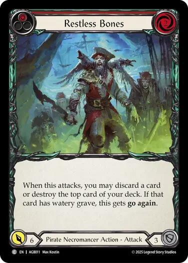 Restless Bones (Red) Armory Deck
