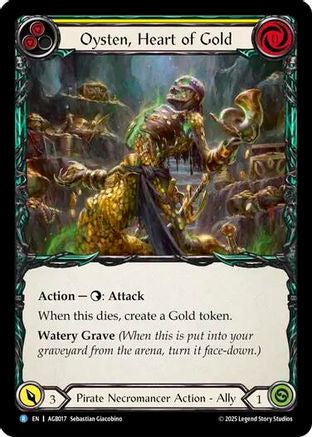 Oysten, Heart of Gold (AGB017) - Armory Deck: Gravy Bones