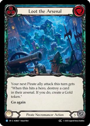 Loot the Arsenal (CC Tag) (AGB027) - Armory Deck: Gravy Bones