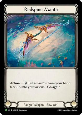 Redspine Manta (GEM039) - GEM Pack 2 Cold Foil