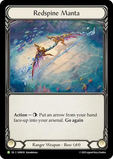 Redspine Manta Cold Foil