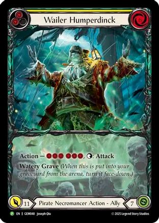 Wailer Humperdinck (GEM048) - GEM Pack 2 Rainbow Foil