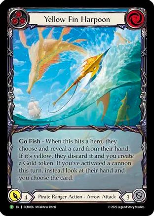 Yellow Fin Harpoon (GEM056) - GEM Pack 2