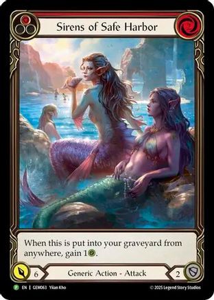 Sirens of Safe Harbor (Red) (GEM063) - GEM Pack 2