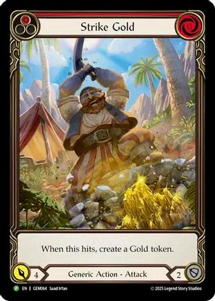 Strike Gold (Red) (GEM064) - GEM Pack 2