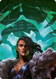 Uzuri, Switchblade // Emperor, Dracai of Aesir Double Sided Art Card (Top Center)