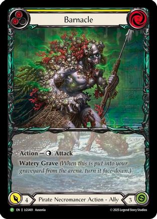 Barnacle (LGS401) (LGS401) - Flesh and Blood: Promo Cards Rainbow Foil