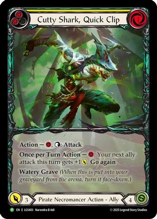 Cutty Shark, Quick Clip (LGS403) (LGS403) - Flesh and Blood: Promo Cards Rainbow Foil