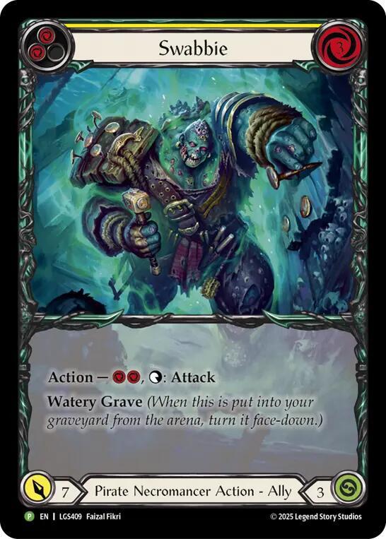 Swabbie Rainbow Foil Promo