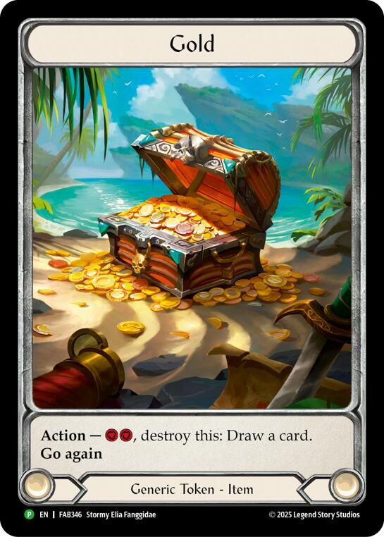 Gold Cold Foil Promo