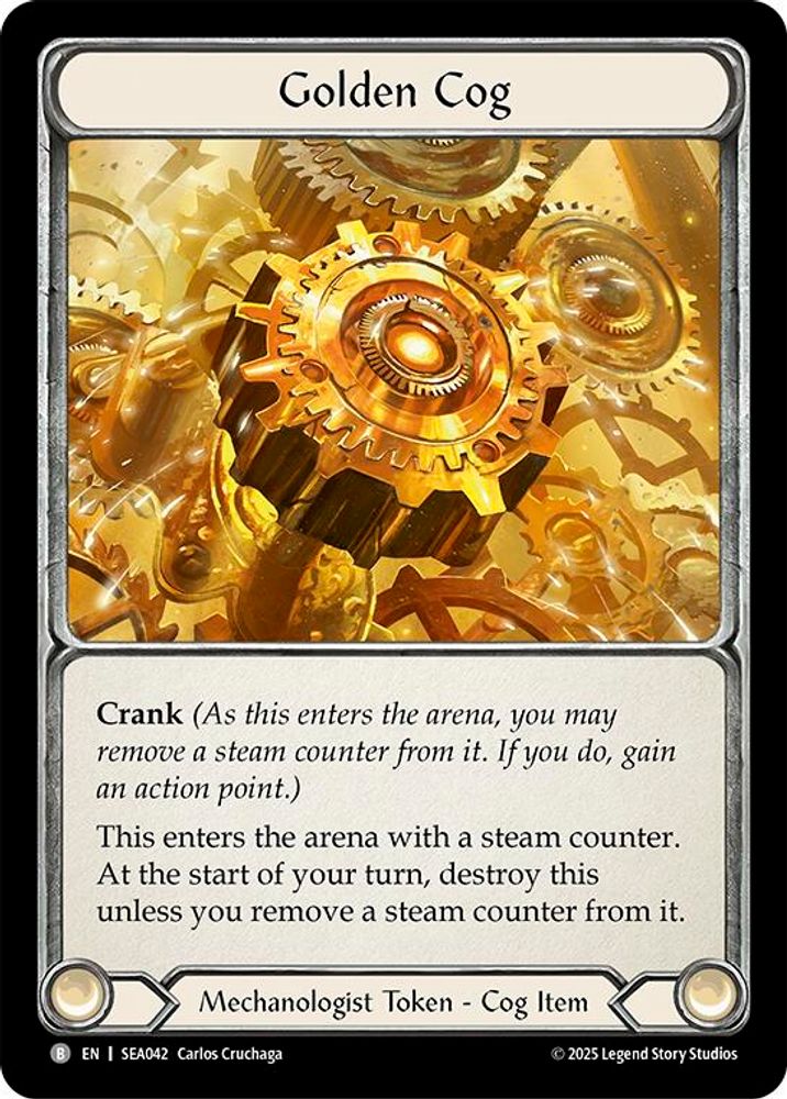 Golden Cog // Gold (SEA042//SEA244)
