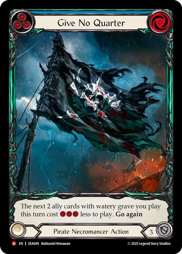 Give No Quarter (Extended Art) (SEA049)  Rainbow Foil