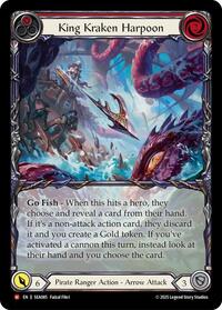 King Kraken Harpoon (Extended Art) Rainbow Foil