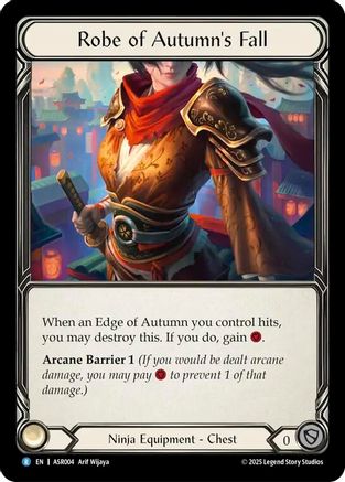 Robe of Autumn's Fall (ASR004) - Armory Deck: Ira Rainbow Foil