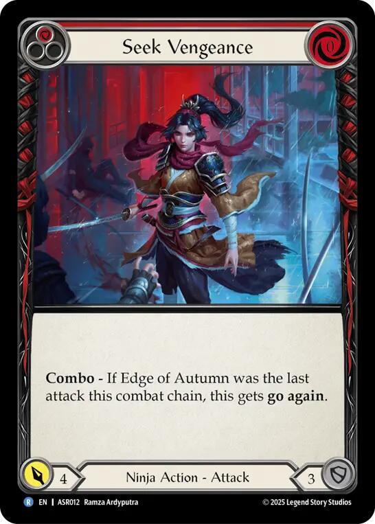 Seek Vengeance (Red) Armory Deck