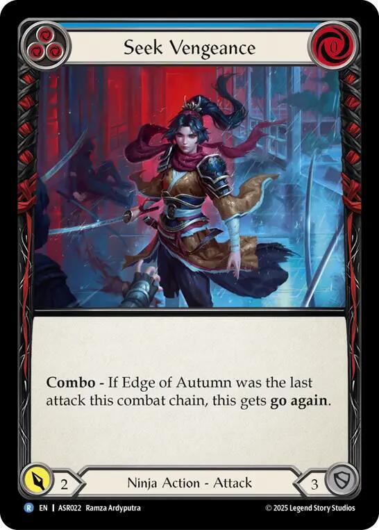 Seek Vengeance (Blue) Armory Deck
