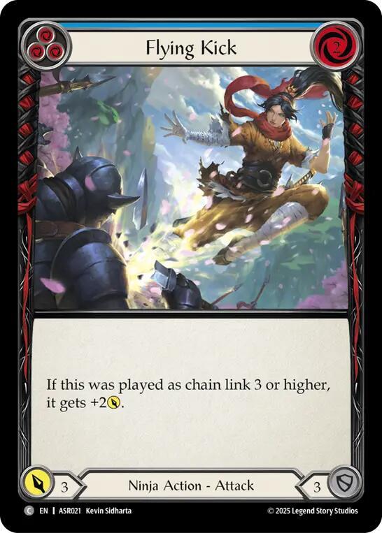 Flying Kick (Blue) Armory Deck