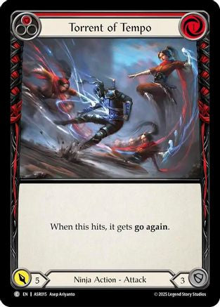 Torrent of Tempo (Red) (ASR015) - Armory Deck: Ira