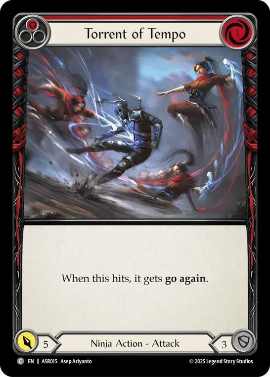 Torrent of Tempo (Red) Armory Deck