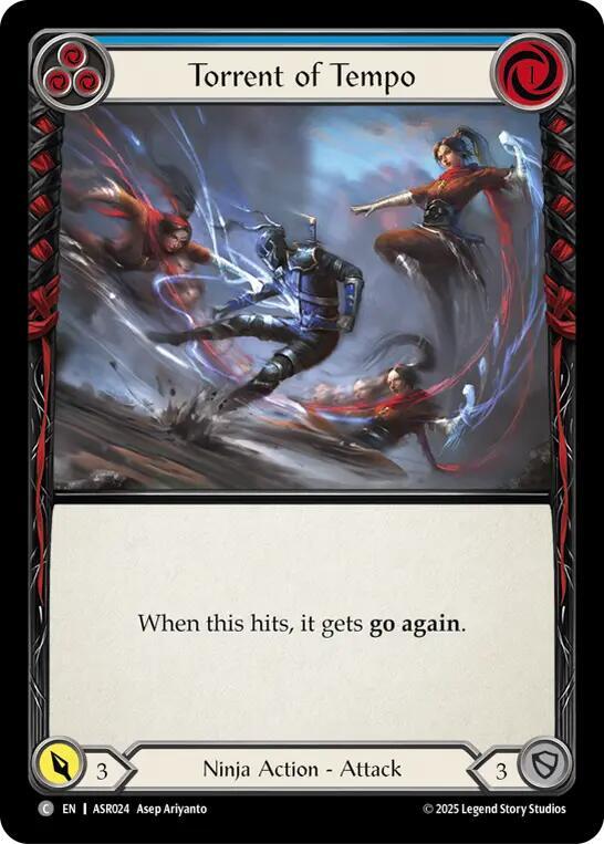 Torrent of Tempo (Blue) Armory Deck