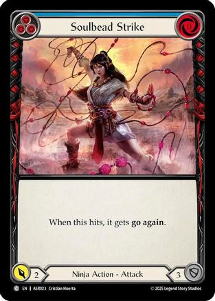 Soulbead Strike (Blue) (ASR023) - Armory Deck: Ira